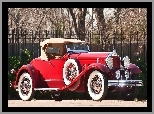 1940, Deluxe, Zabytkowy, Samochód, Packard